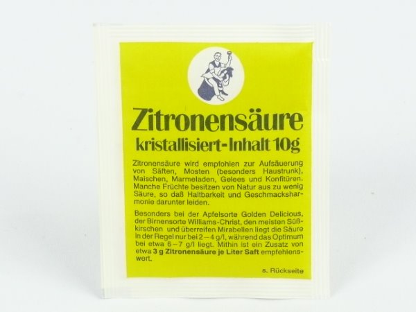 Zitronensäure kristallisiert 10 g - 1